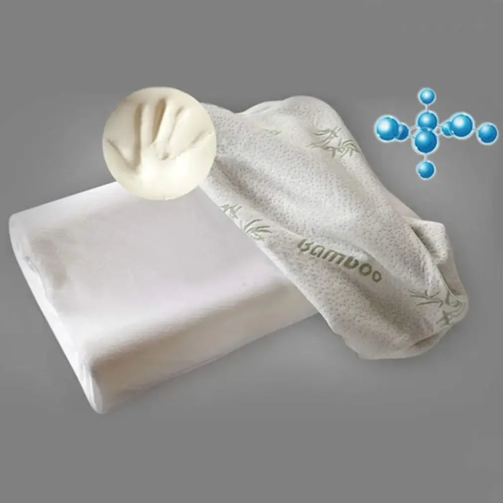 Sleeping Bamboo Pillow Memory Foam Orthopedic Pillow Oreiller Healthy Breathable Neck Fatigue Relief